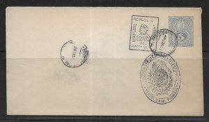 Paraguay Postal stationery Envelope H&G 2