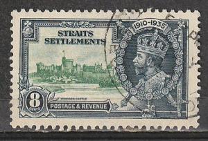 #214 Straits Settlements Used