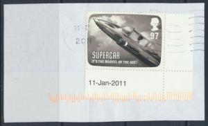 GB  SG 3141 SC# 2862  Thunderbirds TV Show Used on piece