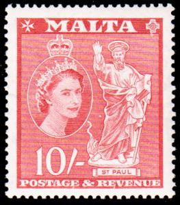 Malta Scott 261 Unused lightly hinged.