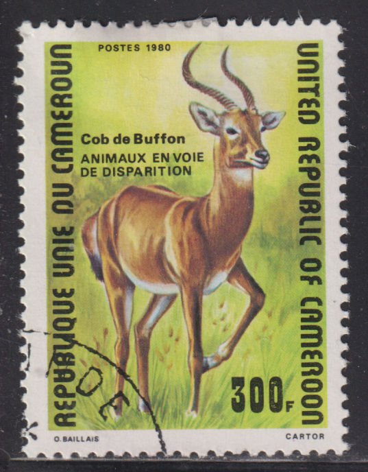 Cameroun 679 Buffon's Antelope 1980