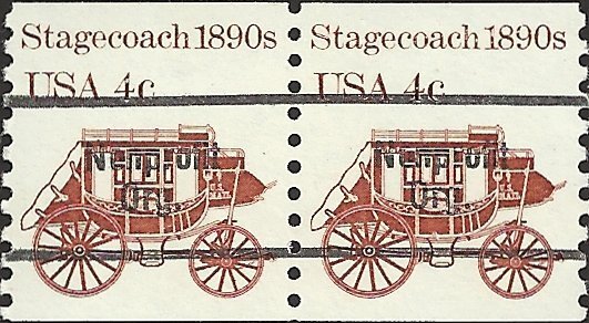 # 1898Ab MINT NEVER HINGED PRE-CANS. STAGECOACH