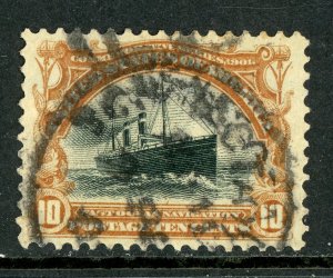 USA 1901 Pan American Expo 10¢ Ship Scott #299 VFU M433