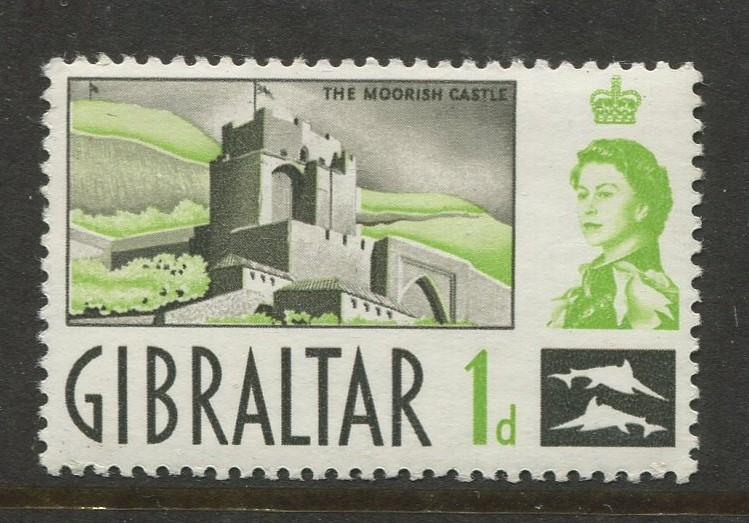 Gibraltar - Scott 148 - QEII Definitive Issue -1960- MNH - Single 1d Stamp