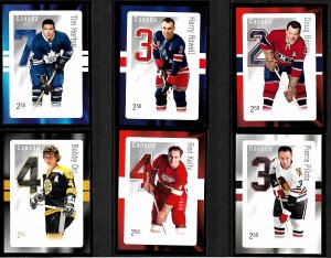 CANADA STAMPS. 2014 , HOCKEY NHL LEGENDARY DEFENDERS, MNH