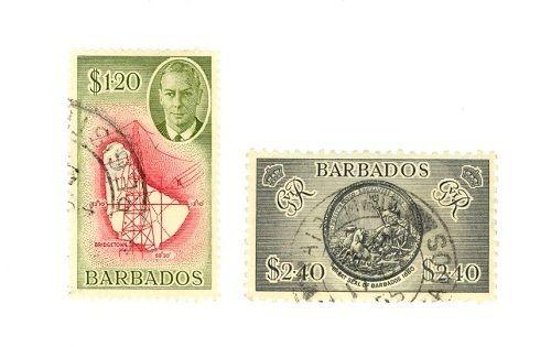 Barbados Scott 226-227     [ID#432661]