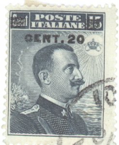 Italy, Scott #129, Used
