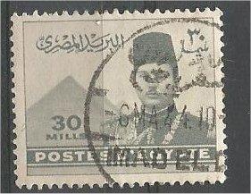 EGYPT, 1939, used 30c, King Farouk. Scott 234