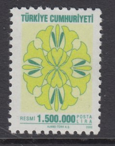 Turkey O227 MNH VF