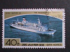 ​KOREA- 1988 SC# 2760-3 WORLD FAMOUS CARGO SHIPS CTO-VERY FINE