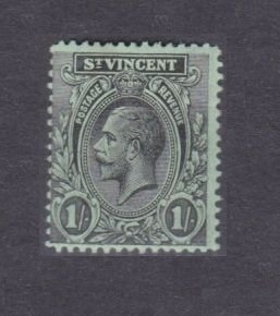 1913 St Vincent 93 MH King George V