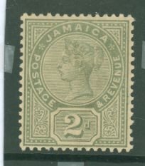 Jamaica #25a Unused Single