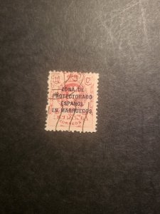 Stamps Spanish Morocco Scott #55 used