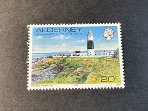 ALDERNEY # 42-MINT/NEVER HINGED----SINGLE----1989