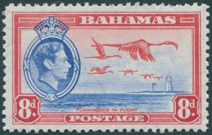 Bahamas 1938 8d ultramarine & scarlet SG160 MNH