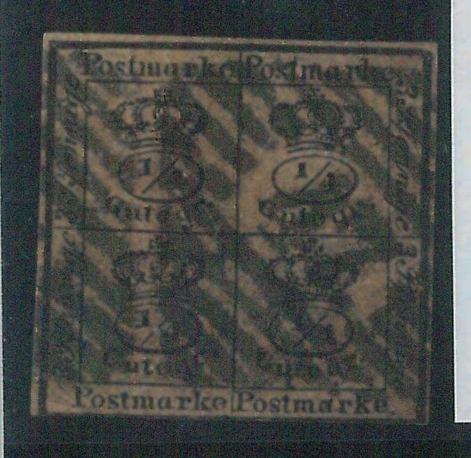 78072 - GERMANY Braunschweig  - STAMP: Michel  #  9a  Fine USED