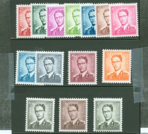 Belgium #452/468 Mint (NH) Multiple