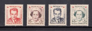 Monaco Scott #B96-B99 MNH