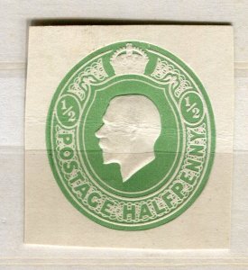 BRITAIN; Early 1900s GV fine used Postal Stationary Piece 