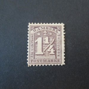 Germany Hamburg 1864 Sc 22 MH(HR)