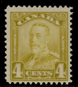 CANADA SG278, 4c olive-bistre, LH MINT. Cat £13.