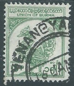 Burma, Sc #144, 15p Used