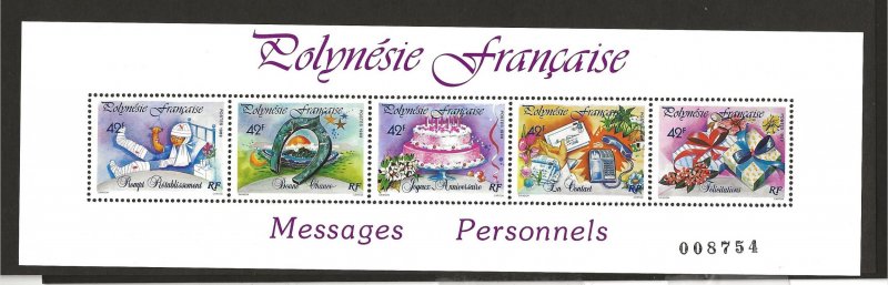 FRENCH POLYNESIA SC# 518  FVF/MNH
