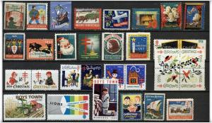 Christmas and Other Charity Seals Mint and Used