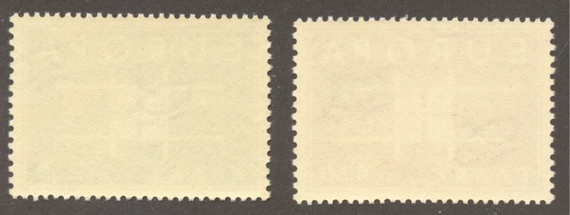 Greece Scott 768-69 MNHOG - 1963 EUROPA Set - SCV $4.65