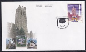 Canada 2003 Sc 1974 Western University Canada Post Official Stamp FDC