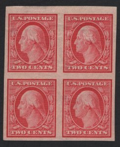 United States MINT Scott Number 344 BLOCK OF 4  MH  VF  #A2  -  BARNEYS 