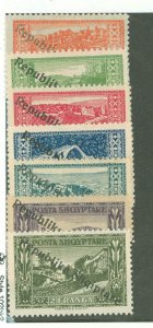 Albania #178-85 Unused Single (Complete Set)