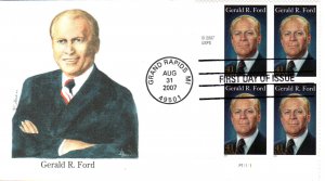 #4199 Gerald R. Ford Plate Edken FDC