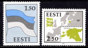 Estonia 209-210 MNH VF