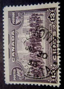 Canada #224 CDS Cancel Edmonton, AB {ebhs64}