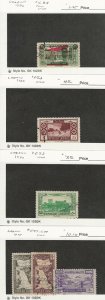 Lebanon, Postage Stamp, #C38, C53, C73, C97-C99 Used, 1930-45, JFZ