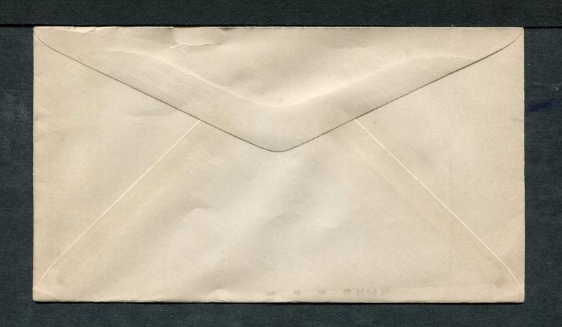 Postal History - Celina IN 1940 Black 4c-bar Cancel Philatelic Cover B0431