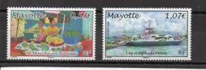 Mayotte 224-225 MNH