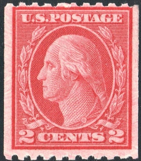 SC#488 2¢ Washington Coil Single (1919) MNH