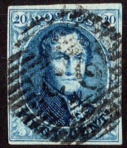 Belgium Scott 11 Used.