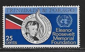 Trinidad & Tobago 118 1965 Elanor Roosevelt single MLH