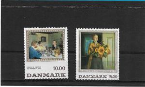 Denmark  Scott#  1061-2  MNH
