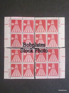 BOBPLATES #C72 Runway COMPLETE Matched Set Plate Block VF MNH SCV=$84++
