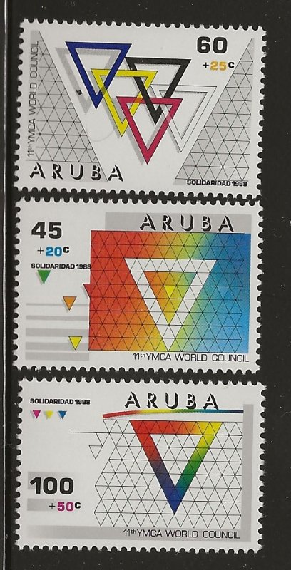 ARUBA  SC #   B10 - 2   MNH