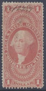 US Scott #R76c used VF