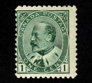 Canada  Scott #89 King Edward VII Mint