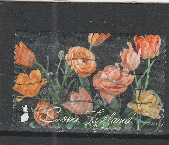 Finland  Scott#  1684a  Used  (2023 Flowers)