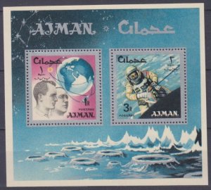 1966 Ajman 103-104/B8 Astronaut E.D. White