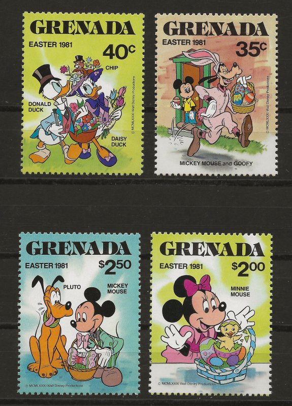 Grenada 1041-1044 MNH VF 1981 SCV $4.30 (jr)