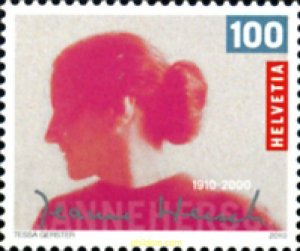 254103 MNH SUIZA 2010 FILOSOFO